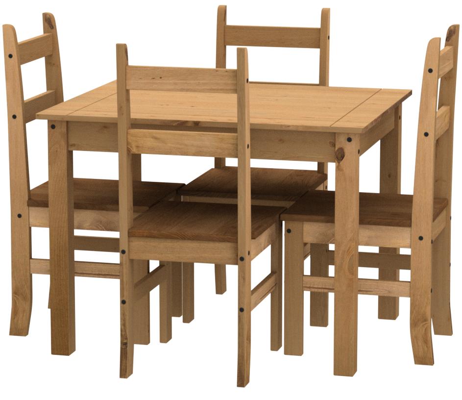 Seconique Corona Budget Dining Set Dwp Pine Wood One Size Amazon Co Uk Home Kitchen