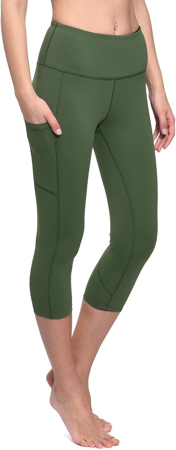 BALEAF Womens Workout Yoga Capris 