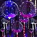 ElementDigital LED Balloon Light Up Transparent Balloons LED Multi Light for Christmas Birthday Cub Wedding and Party Battery 18 inch 10 pcs