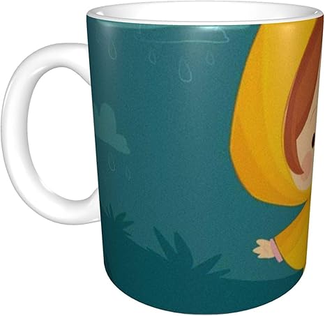 Amazon マグカップ 雨 子供 牛乳 コーヒーカップ ビッグマグ 330cc 白 無地 電子レンジ温め 食洗機対応 陶器 おしゃれコップ おもしろ かわいい 人気 景品 マグ 贈答品 男性 女性 子ども用コップ オンライン通販