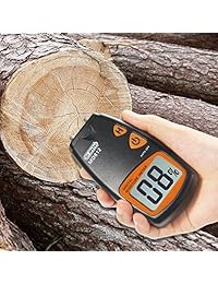Dr. Meter visualización LCD digital Madera Medidor de Humedad para Madera, Sheetrock, Alfombras y Más