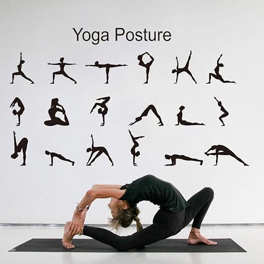 Wukongsun Etiqueta De La Pared De La Aptitud Ejercicio Del