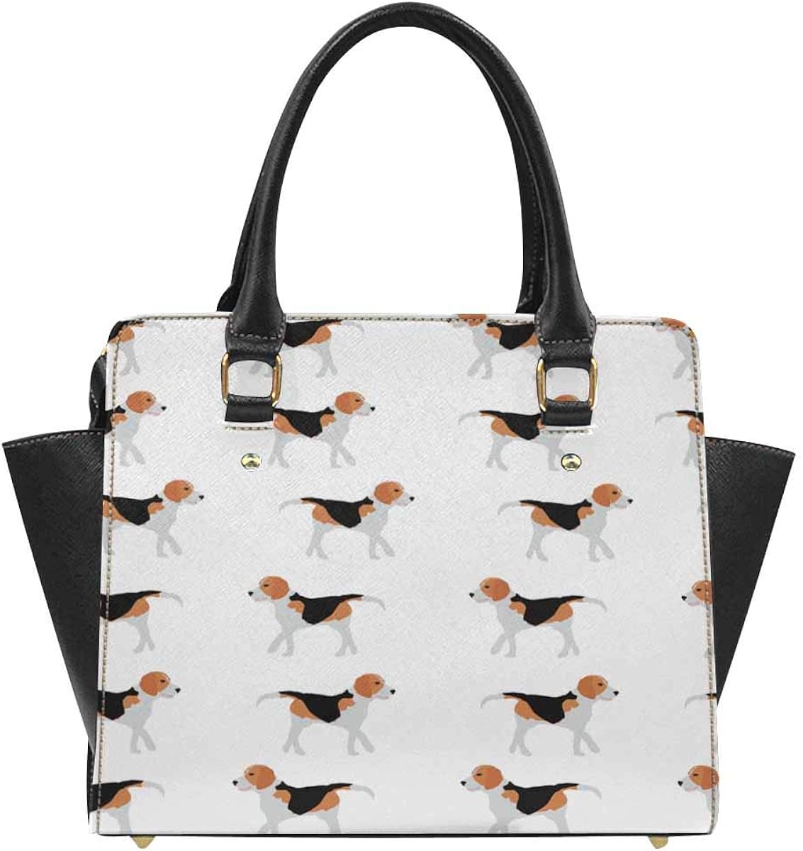 InterestPrint Beagle Dogs Purses Cross Body Handbags Trendy Bags for