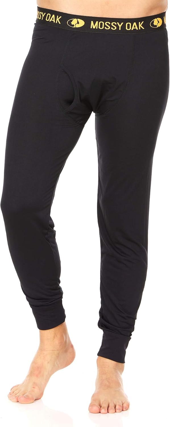 Mossy Oak Mens Thermal Underwear Base Layer Bottoms - Long Johns Thermal Pants for Men at  Men’s Clothing store