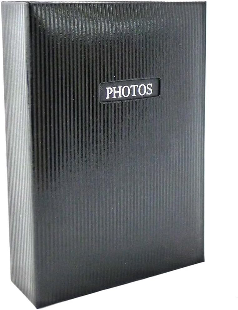 Dorr Elegance Black 6x4 Slip Album-300 Photos Overall Size 13x9, Vinyl, 33 x 22.5 x 6 cm