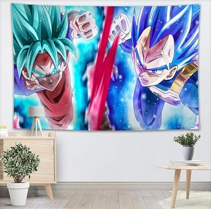 Zkpgua Tapisseries Tapisserie Dragon Ball Super Broly