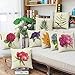 Leaf Cotton Linen Throw Pillow Cover Home Decorative Pillowcase Cushion Cover