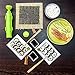 Allure Sushi Maker Roller Machine, Making Kit withTube, Locking Clips and Easy Release Plunger, Perfect Rolls Every Time