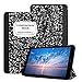 2016 Samsung Tab A 10.1 Case -Samsung 10.1 Tablet Case,Leafbook Slim Lightweight Smart Shell Samsung t580 Case for Samsung Galaxy Tab A 10.1 Case (SM-T580 / SM-T585), Composition Book