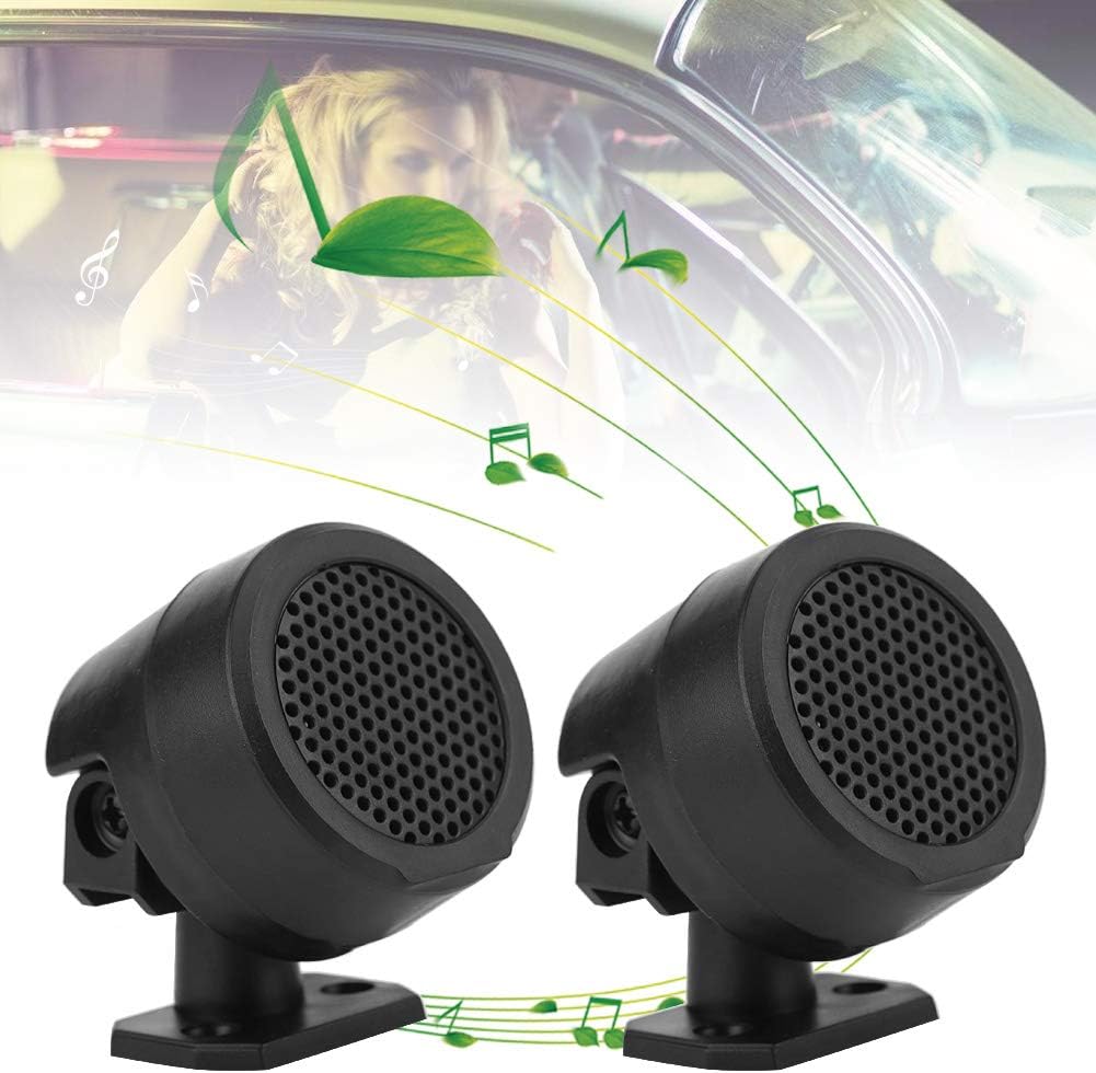 Amazon Co Jp Aramox 車用オーディオスピーカー 500w カーオーディオスピーカー 12v Dc オーディオツィーター 2 Pcs 車 バイク