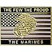 The Few The Proud The Marines American Flag 1