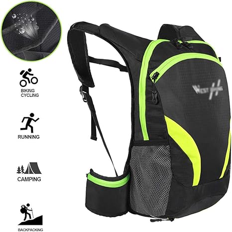 reflective cycling backpack