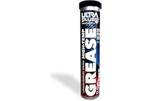 ULTRA 1PLUS Ultra1Plus Multipurpose Lithium Complex Grease | High Temp Lubricant Lithium Grease Tube | Red and Tacky Grease Tube 14 oz NLGI 2 | Wheel Bearing, Axle, Tractor, Boat Trailer, Heavy Equipment and More