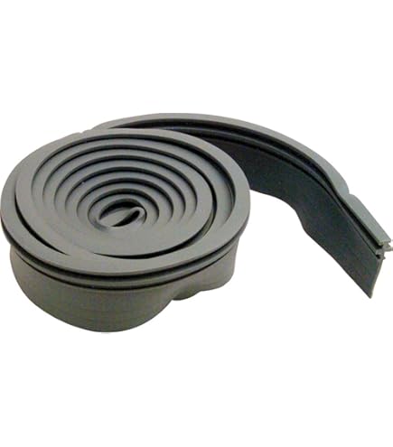 DOPPOSO Curved Shower Seal 2 X 50 Cm Replacement Seal For 5 Mm / 6 Mm
