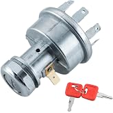Ignition Switch for John Deere S550 S650 S660 S670 S680 S685 S690 T550 T560 T660 T670 8100 8200 8300 8400 8500 8600 Replace RE61717 RE264579 LVA21501 RE56411 RE48214