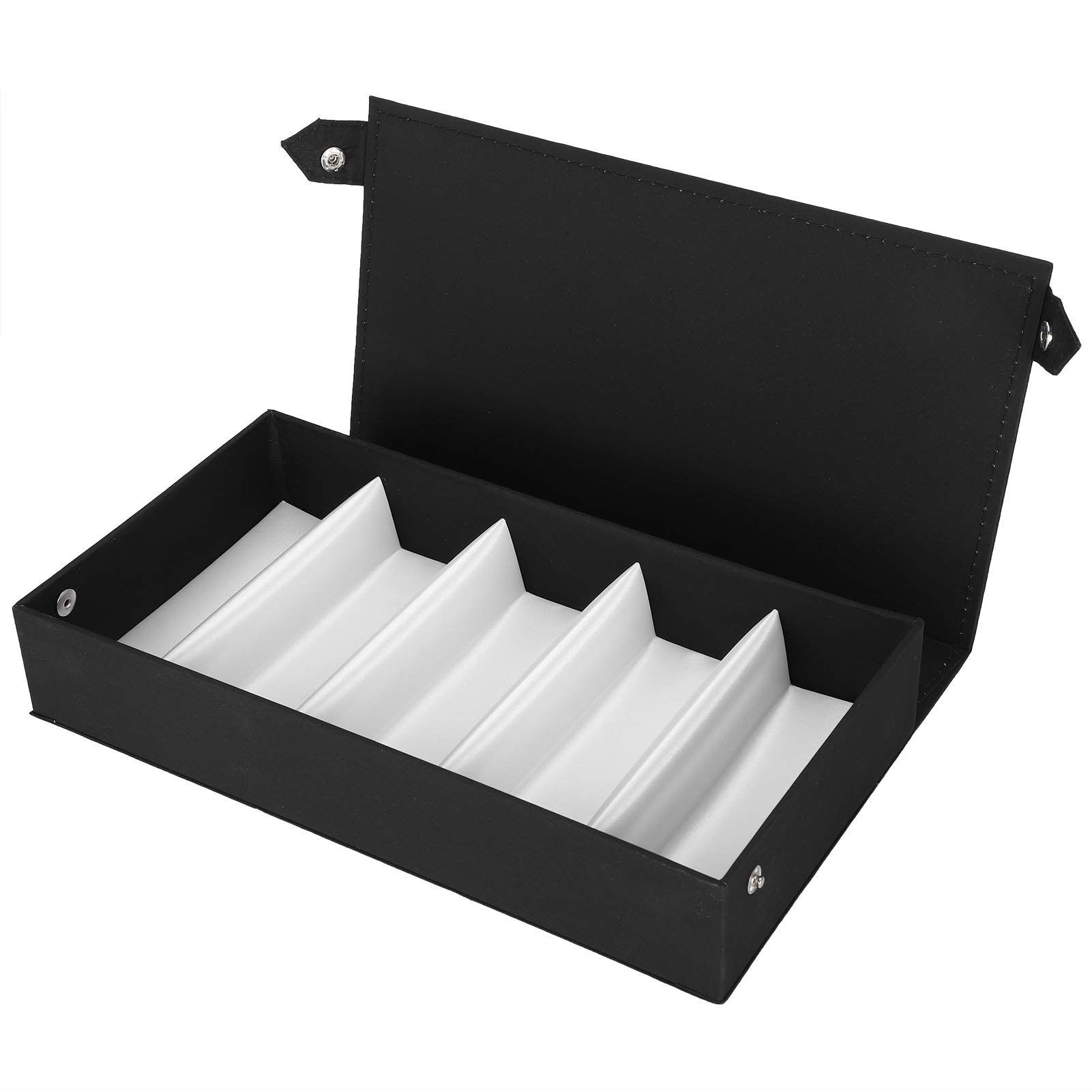 Sunglass Organizer, Glasses Storage Case with 5 Grids & Protective Cover - Sunglassriage Display | Travel Accessory & Jewelry Case