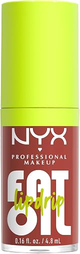 NYX Fat Oil Lip Drip Lip Gloss Splash Of Cream 12HR Hydration Vegan view 7
