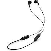 JBL Tune 235BT - Wireless Earbud Headphones - Black | JBL Pure Bass Sound, Customize your experience with the JBL Headphones app, Up to 25-hour battery life with speed charge