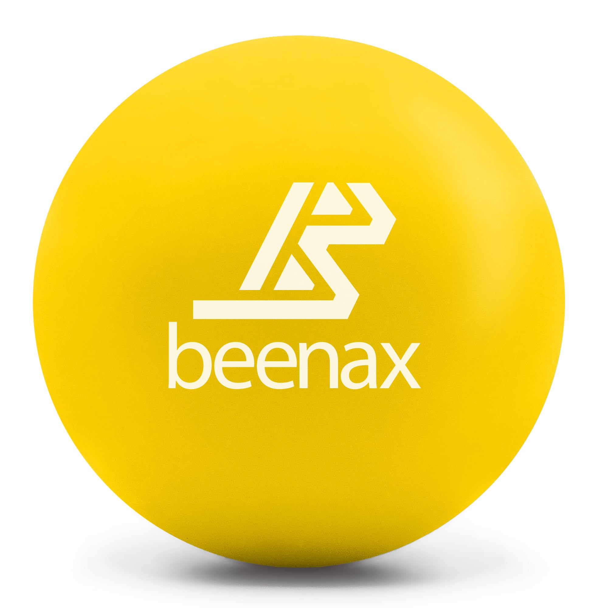 Beenax Massage Lacrosse Ball for Trigger Point, Muscle Knots, Deep Tissue, Myofascial Release, Yoga, Rehab, Physiotherapy - Pain Relief for Shoulders, Back, Neck, Foot, Body