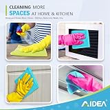 AIDEA Microfibre Cleaning Cloths Pack of 12 30x30 cm Lint Free Streak Free view 6