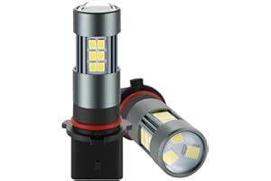 iFunyLED PSX26W 12278 LED Bulbs, Super Bright 12278C1 H28W PWY26W Fog Light 6500K Cool White, Pack of 2