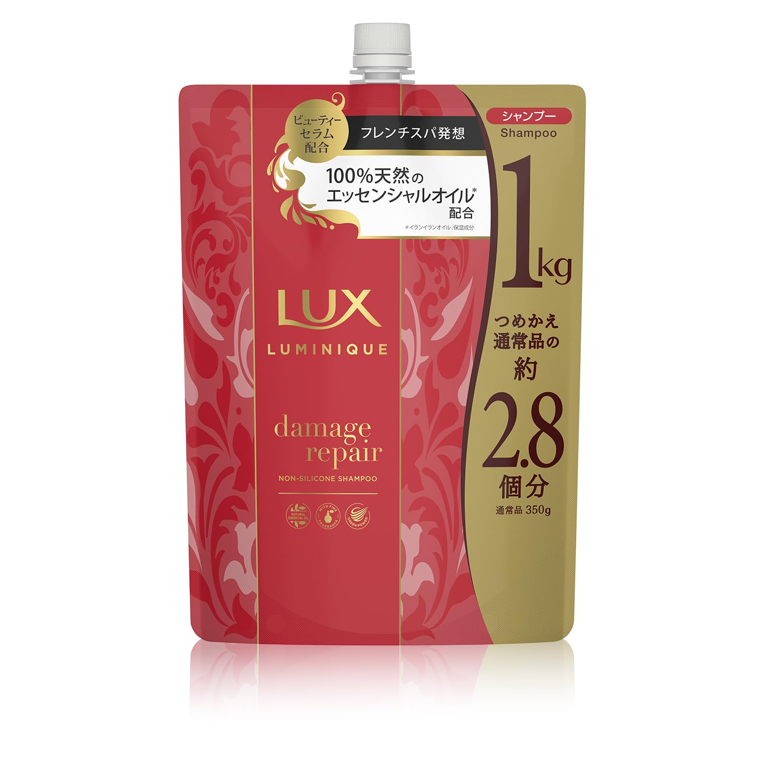 LUX ルミニーク ダメージリペア シャンプー ジェル レッドの商品画像