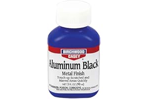 Birchwood Casey Fast-Drying Fast-Acting Aluminum Black Metal Finish for Restoring Scratched and Marred Areas, Gun Cleaning