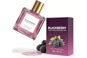 Blackberry Elegant Fragrance - Natural Blackberry Scent, Fragrance & Moisturizing Dual Effect, Light & Absorbable, Long-Lasti