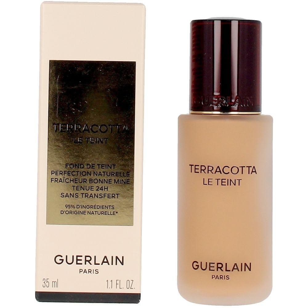 Terracotta Le Teint 24H Wear No-Transfer Foundation - 4.5N Neutral by Guerlain for Women - 1.1 oz Foundation