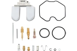Carburetor Carb Repair Kit Replacement for Honda ATC185 ATC185S ATC200 Big Red 200 ATC200E Big Red 200 ATC200ES