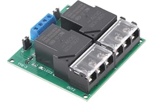 OPPWONG High Power Two Way Bidirectional Optocoupler Isolation Relay Module 30A Durability-Optimized Relay Module for Home Au