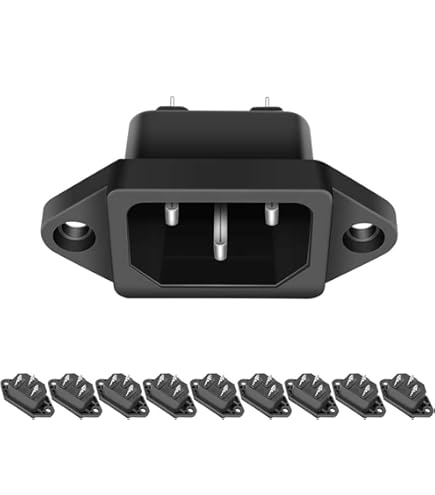 IEC C14 Socket Cold Appliance IEC Plug & Socket – C13/C14 250V 10A ...