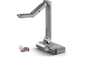 JOYUSING V500-4k VGA/HDMI/USB Three Mode 13MP Document Camera, OCR for Windows, Compatible with Real-time Projection, Web Conferencing, Distance Learning, Remote Teaching - Mac, Windows