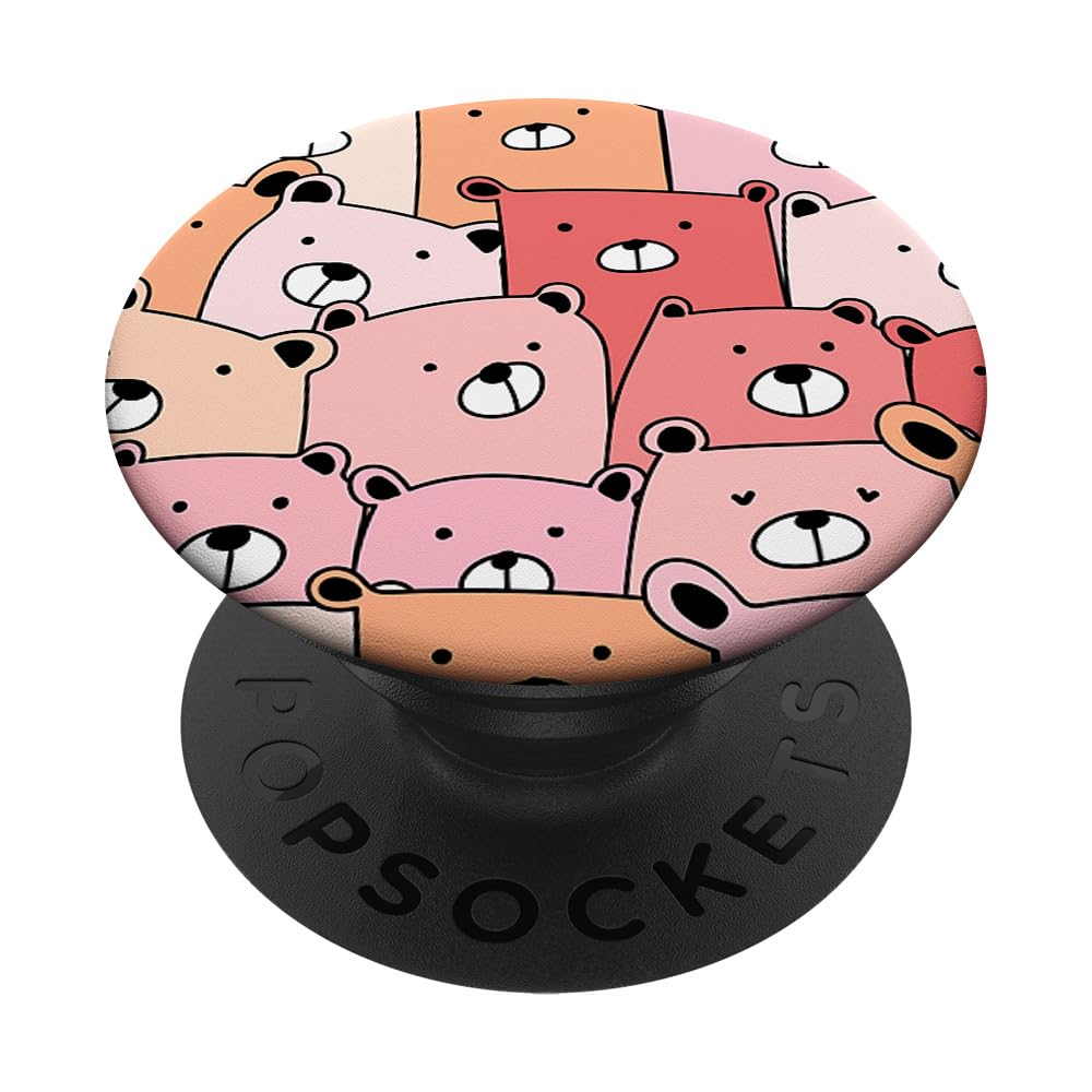 Cute Pop Socket Cute Bears Cute PopSockets for Women Cute PopSockets Swappable PopGrip