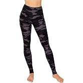 ALWAYS Women's Print Pattern Leggings - Premium Soft Stretch Peach Skin Yoga Pants