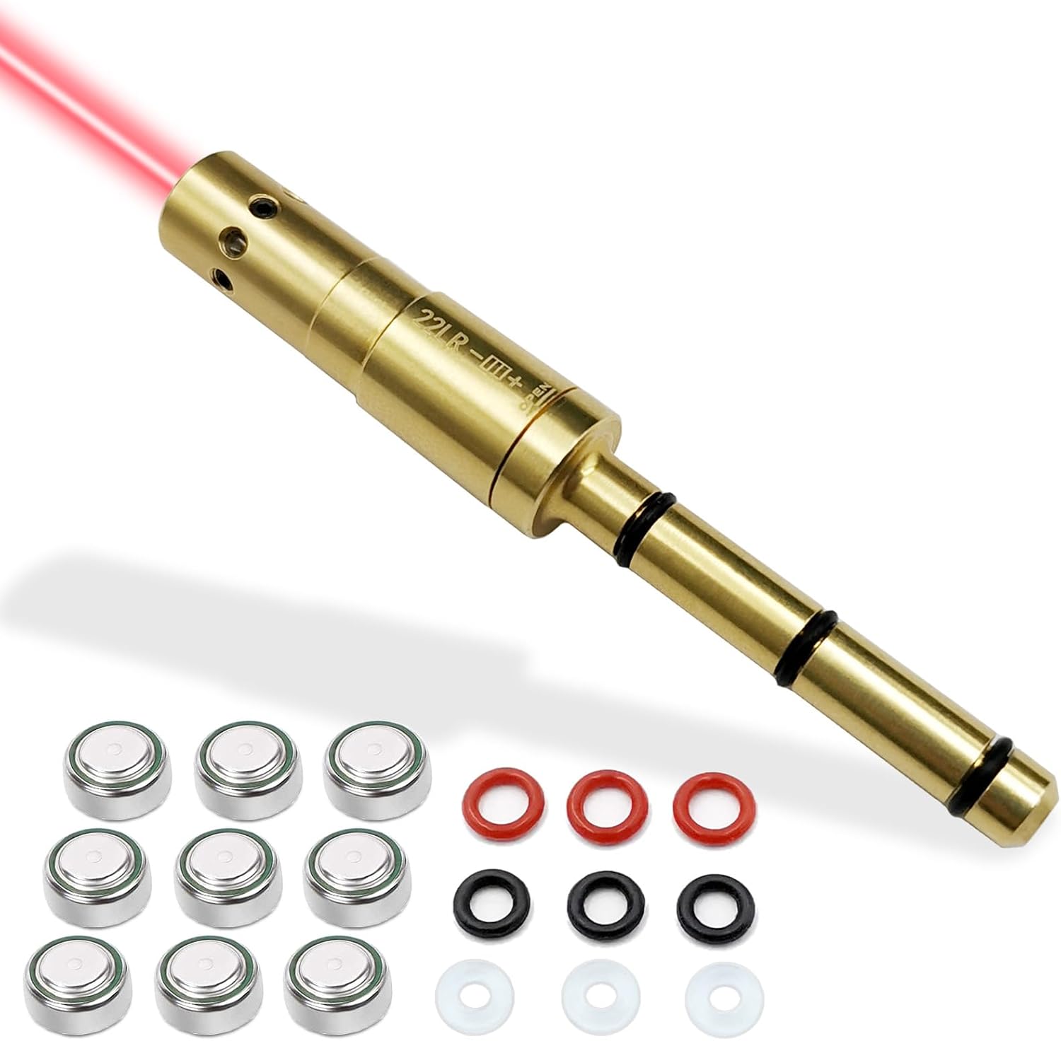 BOOLIT EYE Special Laser Boresighter End Barrel Laser Bore Sight Accurately and Easy to Fit Revolvers Pistols Rifle and Air Guns