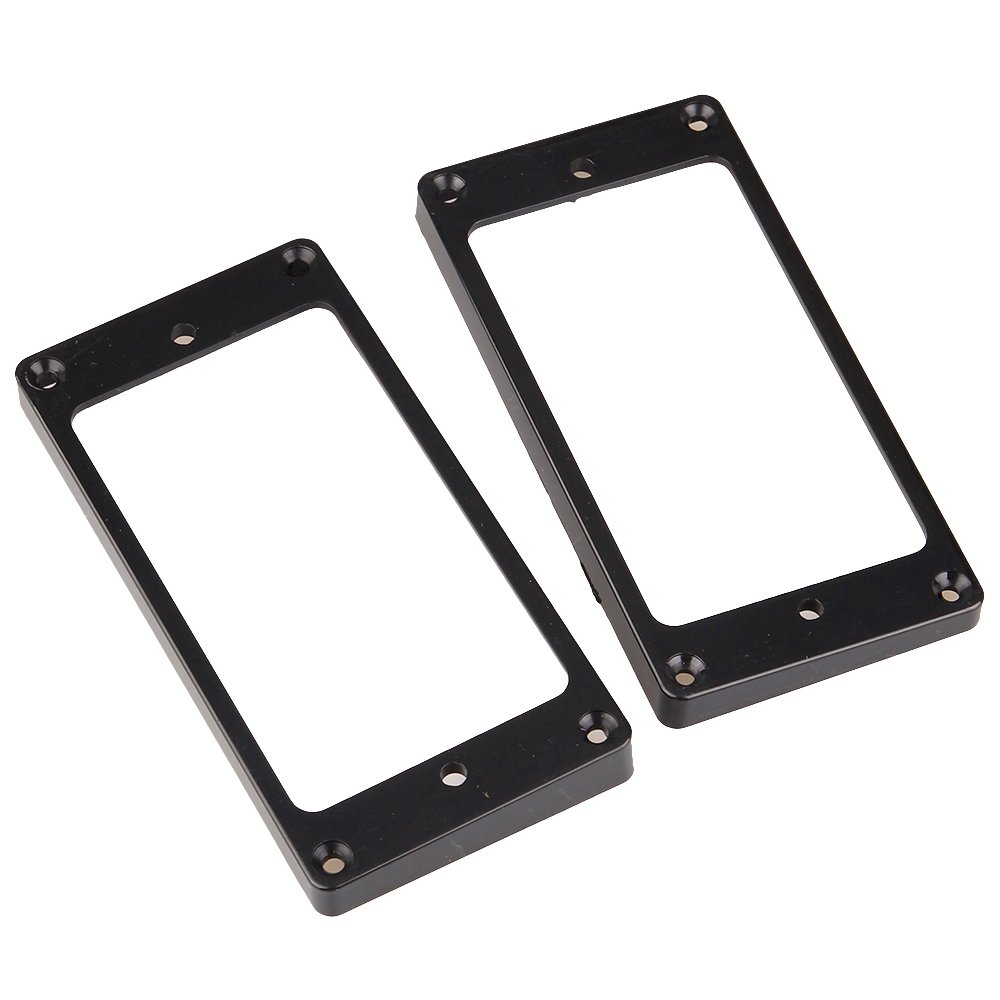 Generic Flat Humbucker Pickup Ring For LP SG Guitar Electric Black