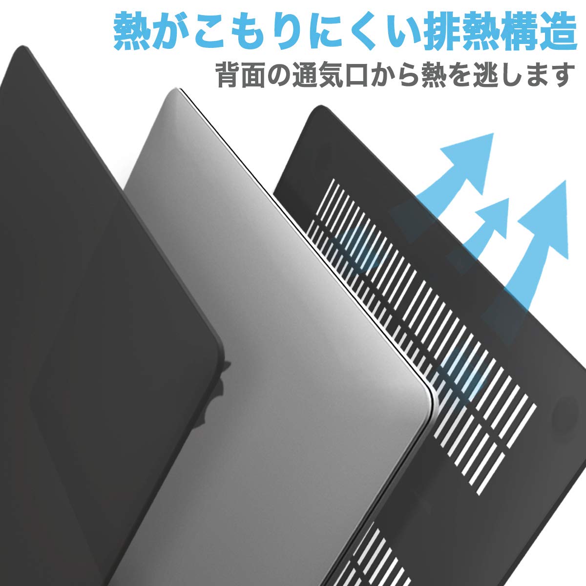 MS factory RMC-MBP13T20-MBK MacBook Pro 13 Case Cover for MacBook Pro 13 inch 2022 M2-2016 Hard Case Pro 13 with Touch Bar and Not Equipped, 16 Colors, Matte Finish, Black, Black