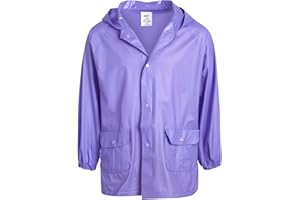 Lilly of New York Girls' Raincoat - Waterproof Rain Jacket - Hooded Slicker Raincoat for Infants, Toddlers, Girls (12M-6)
