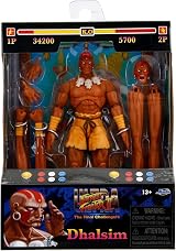 Jada Dhalsim Street Fighter 6in Deluxe Collector Figure 1:12 Scale view 6