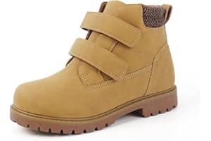 Hawkwell Kids Double Strap Ankle Boots Outdoor Boots(Toddler/Little Kid/Big Kid)
