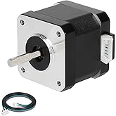 YEJMKJ Nema 17 Stepper Motor 40MM Bipolar 1.5 A 42 Motor 42Ncm (59.47oz.in) 2 Phase 4-Lead Stepper Motor 1.8 Degree with 1m C
