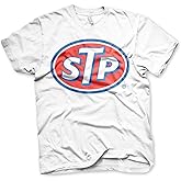 STP Officially Licensed Classic Logo Mens T-Shirt (White)