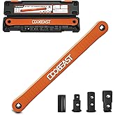 3/8" Offset Extension Wrench Impact Ready Socket Wrench Extender Tool | Versatile 1/4",3/8", 1/2" Square Drive Adapters,Universal Extensions Wrench,0&deg; Swing Extender,for Small Place