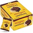 De la Rosa Mazapan, Mexican Original Peanut Candy, Regular and covered in chocolate (Chocolate, Pack of 48)