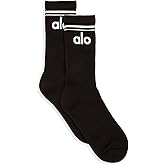 Unisex Throwback Sock - Black/White