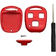 Horande Replacement Key Fob Cover fit for Lexus ES GS GX is LS LX RX SC ES300 ES330 GS300 GS400 GS430 GX470 IS300 LS400 LS430 LX470 Keyless Entry Key Fob Case Shell