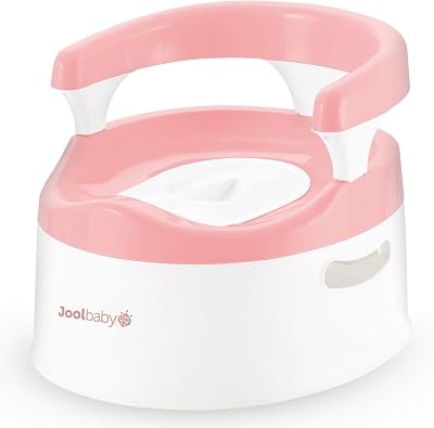 Jool Baby Potty Chair Toddler Training Pink with Splash Guard Back Support
