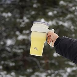 Konokyo 20 oz Tumbler with Handle and 2 Straw 2