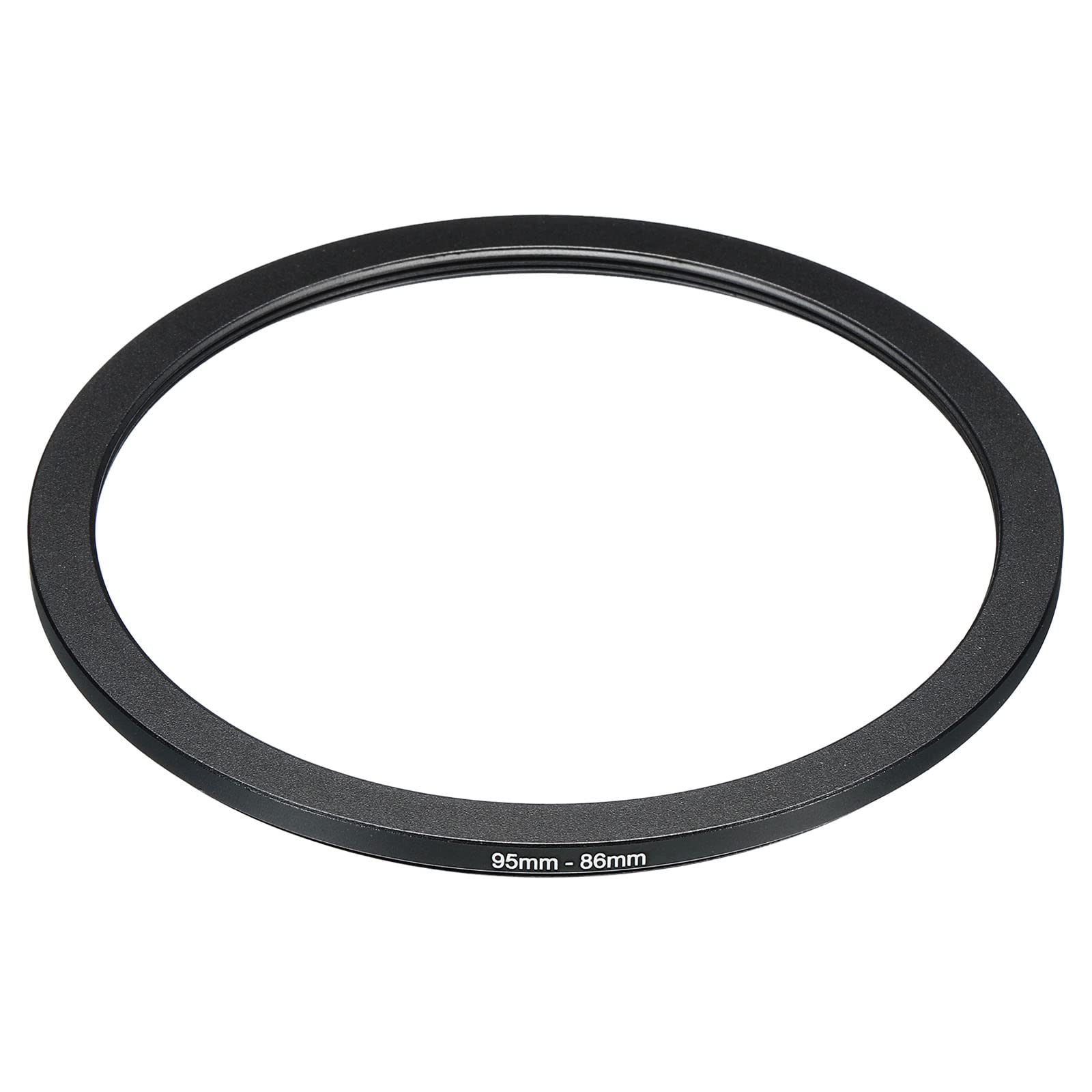 PATIKIL 95mm-86mm Metal Step Down Ring, Camera Lens Filter Adapter Ring Aluminum Filter Adapter Ring for Camera Lenses Hood, Black — image 1